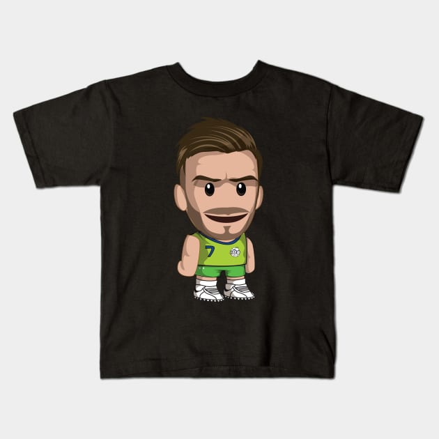 Sexid Beckinjam Kids T-Shirt by losfutbolers